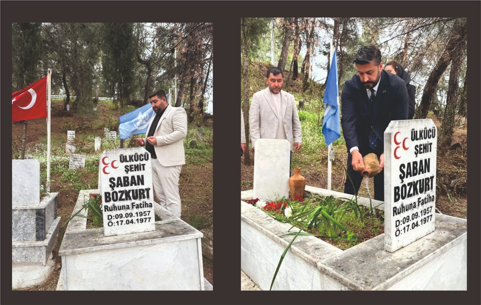 “Ahde Vefa İmandandır: Ülkücü Şehit Şaban Bozkurt İncirliova’da Dualarla Anıldı”