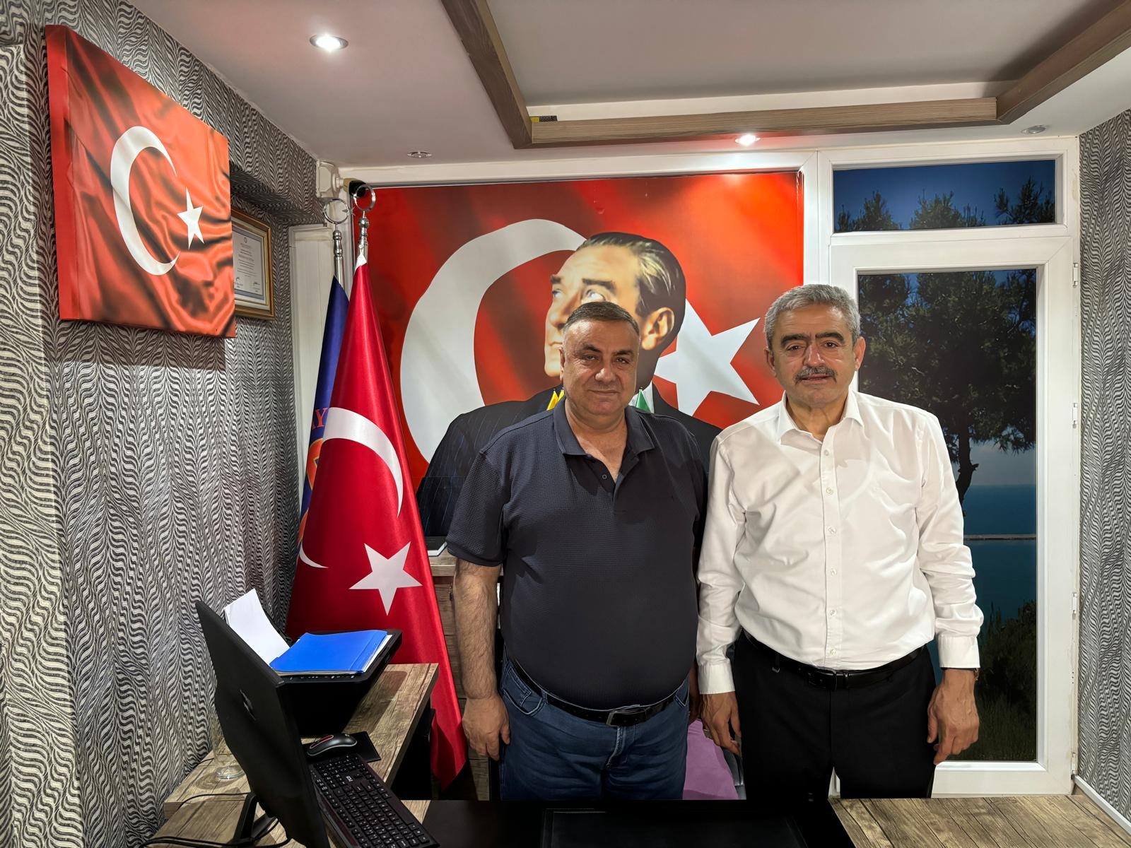 TEMAD Başkanı Altaylar, Alıcık’ı özel çalışma ofisinde ağırladı