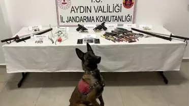 İncirliova’da Uyuşturucu ve Silah Operasyonu 