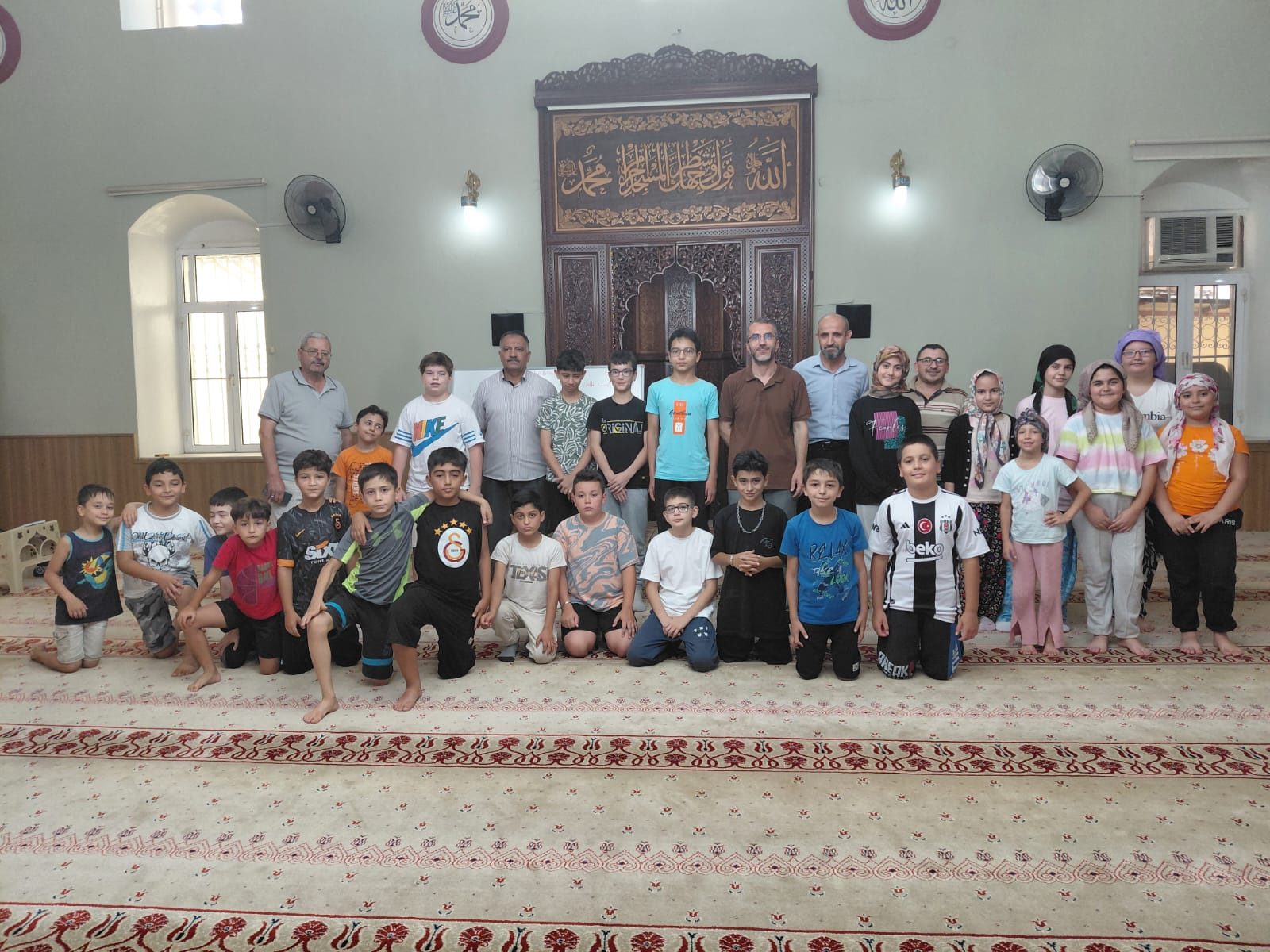 İncirliova İlçe Müftüsü Bayram Yılmaz, Yaz kur’an Kursu Öğrencilerini Ziyaret Etti