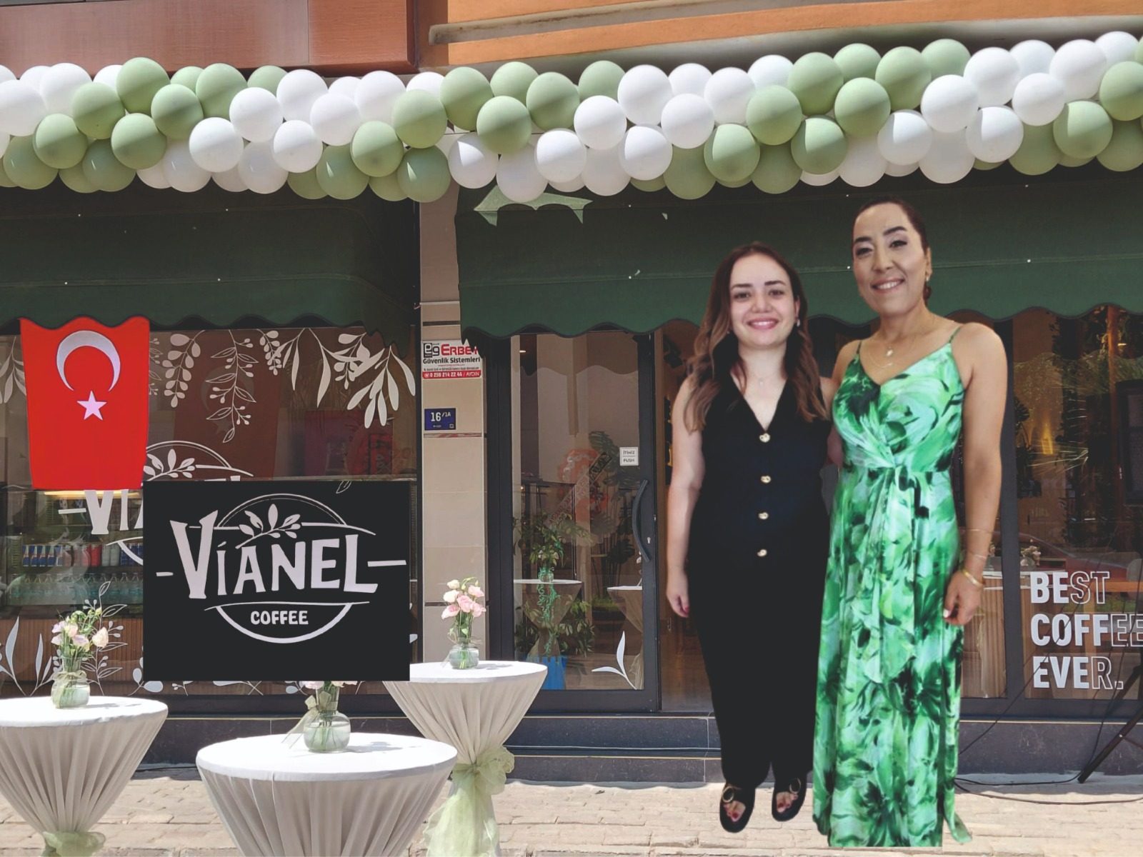 YENİ İŞLETME VİANEL COFFE HİZMETE BAŞLADI