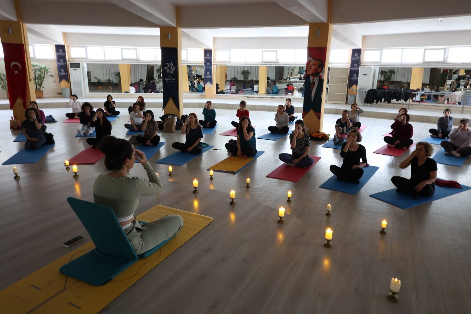 BAŞKAN ÇERÇİOĞLU KADINLARI SPOR VE SAĞLIKLI YAŞAM İLE BULUŞTURUYOR
