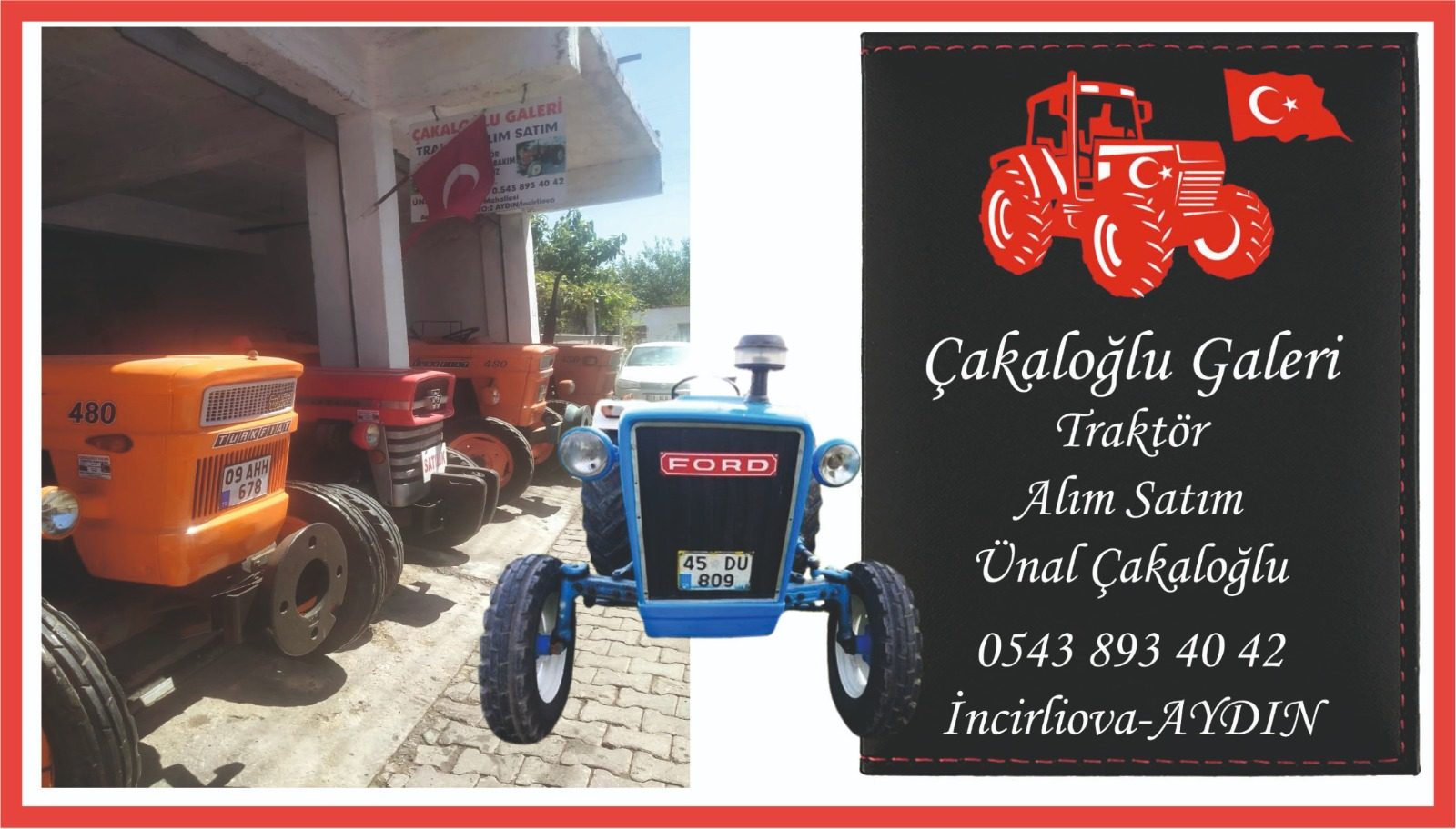 🚜 Sınırteke’nin Gururu: ÇAKALOĞLU TRAKTÖR GALERİ Üreticinin Gücüne Güç Katıyor