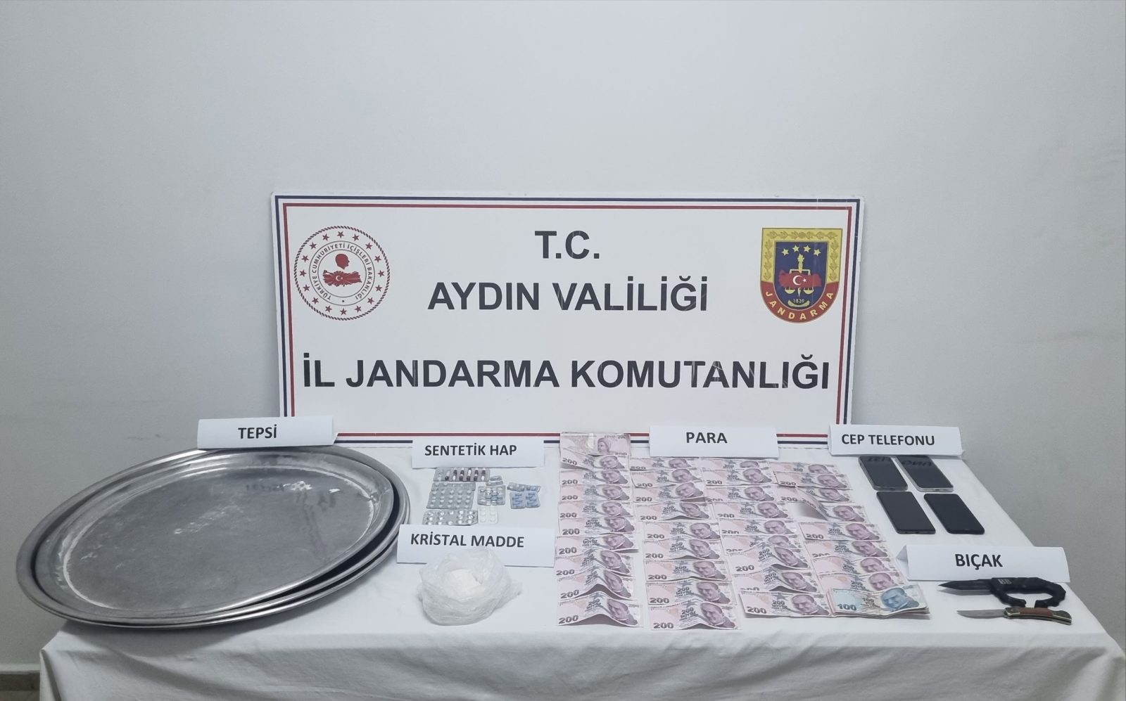 Kuşadası’nda Torbacılara Darbe: 170 Gram Metamfetamin Ele Geçirildi