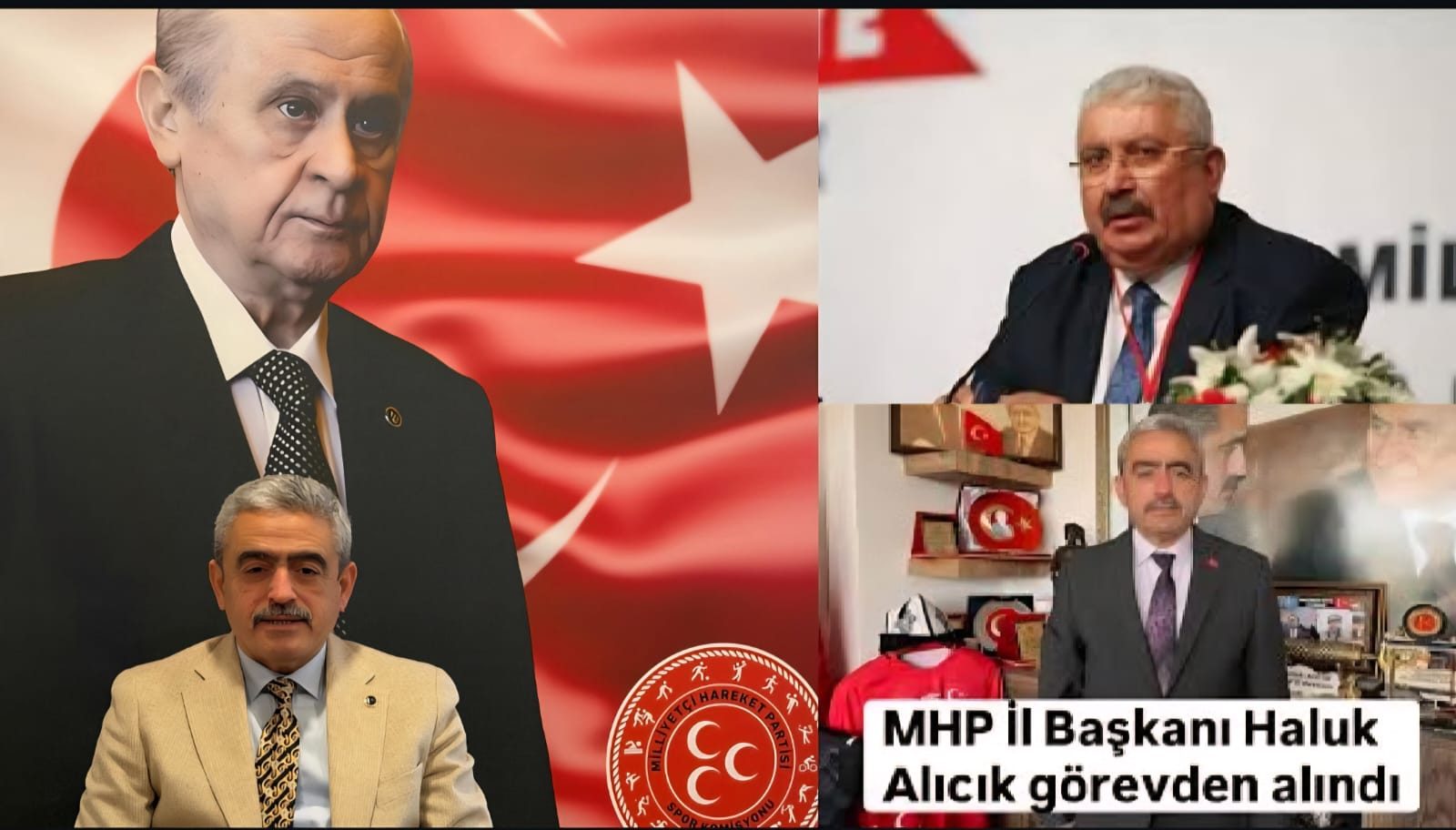 MHP Aydın İl Başkanı Haluk Alıcık Görevden Alındı