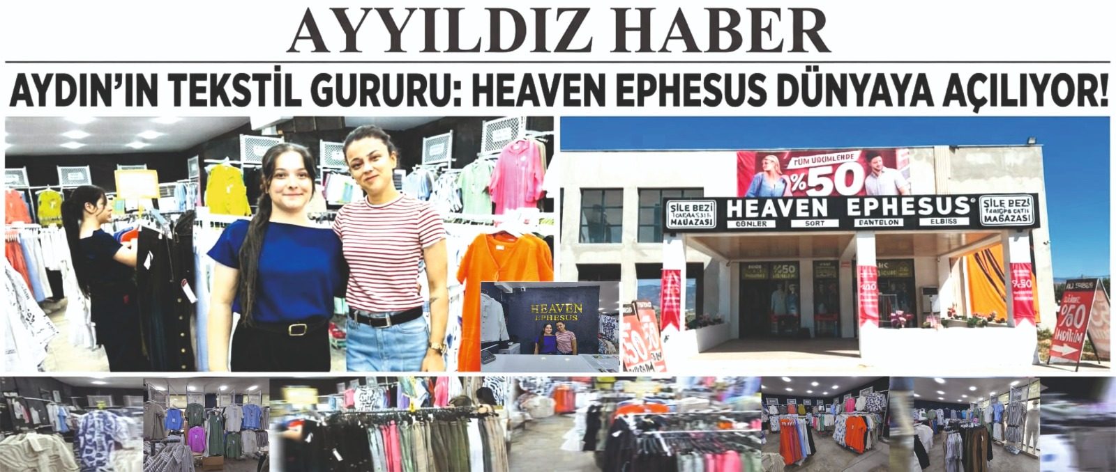 Aydın'ın Tekstil Gururu Heaven Ephesus: Doğallığın, Şıklığın ve Kalitenin Buluşma Noktası