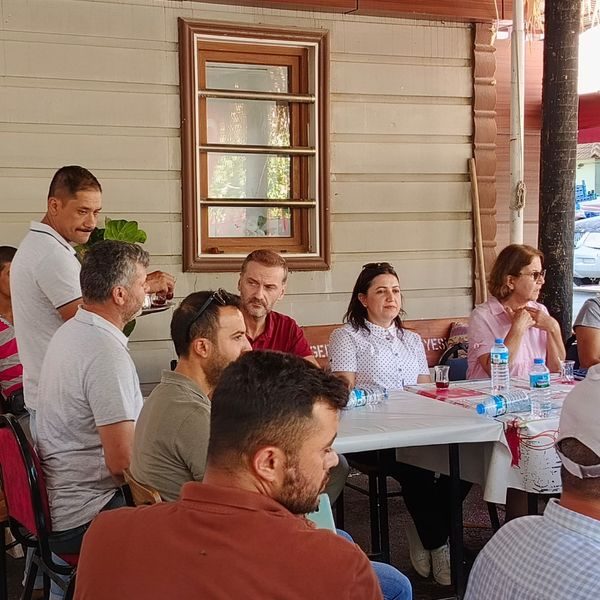 GERMENCİK  BOZKÖY’DE ÇİFTÇİLERE  EĞİTİM TOPLANTISI