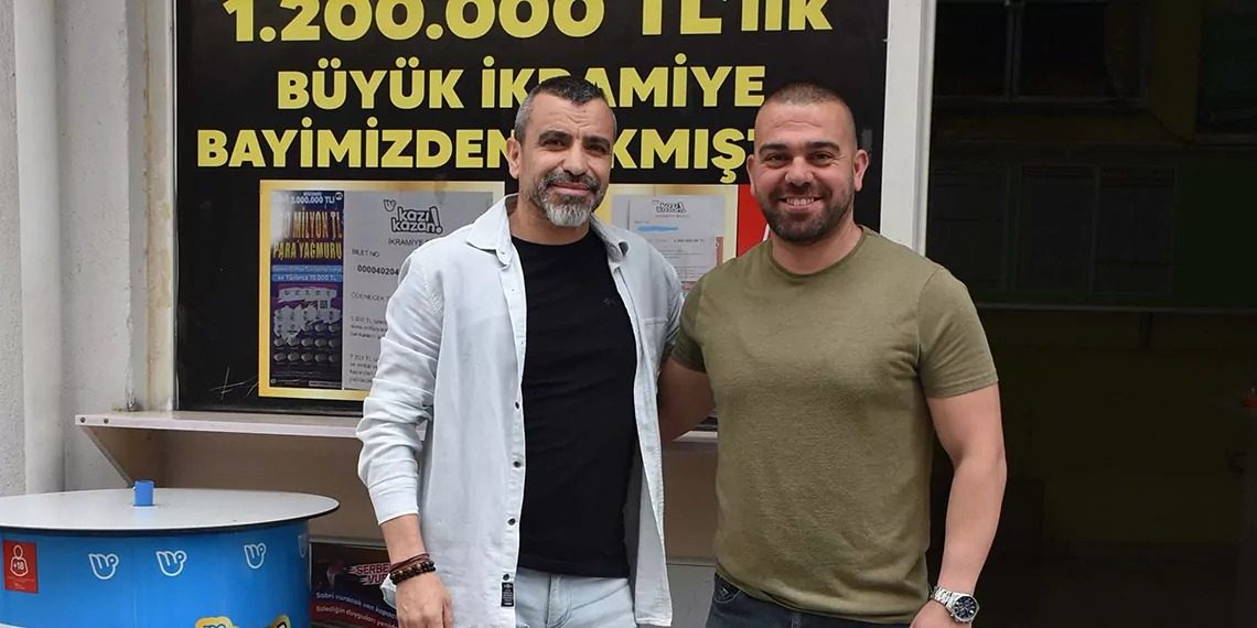SÜPER LOTO’NUN BÜYÜK İKRAMİYESİ GERMENCİK/ORTAKLAR'DA İNŞAAT İŞÇİSİNE ÇIKTI