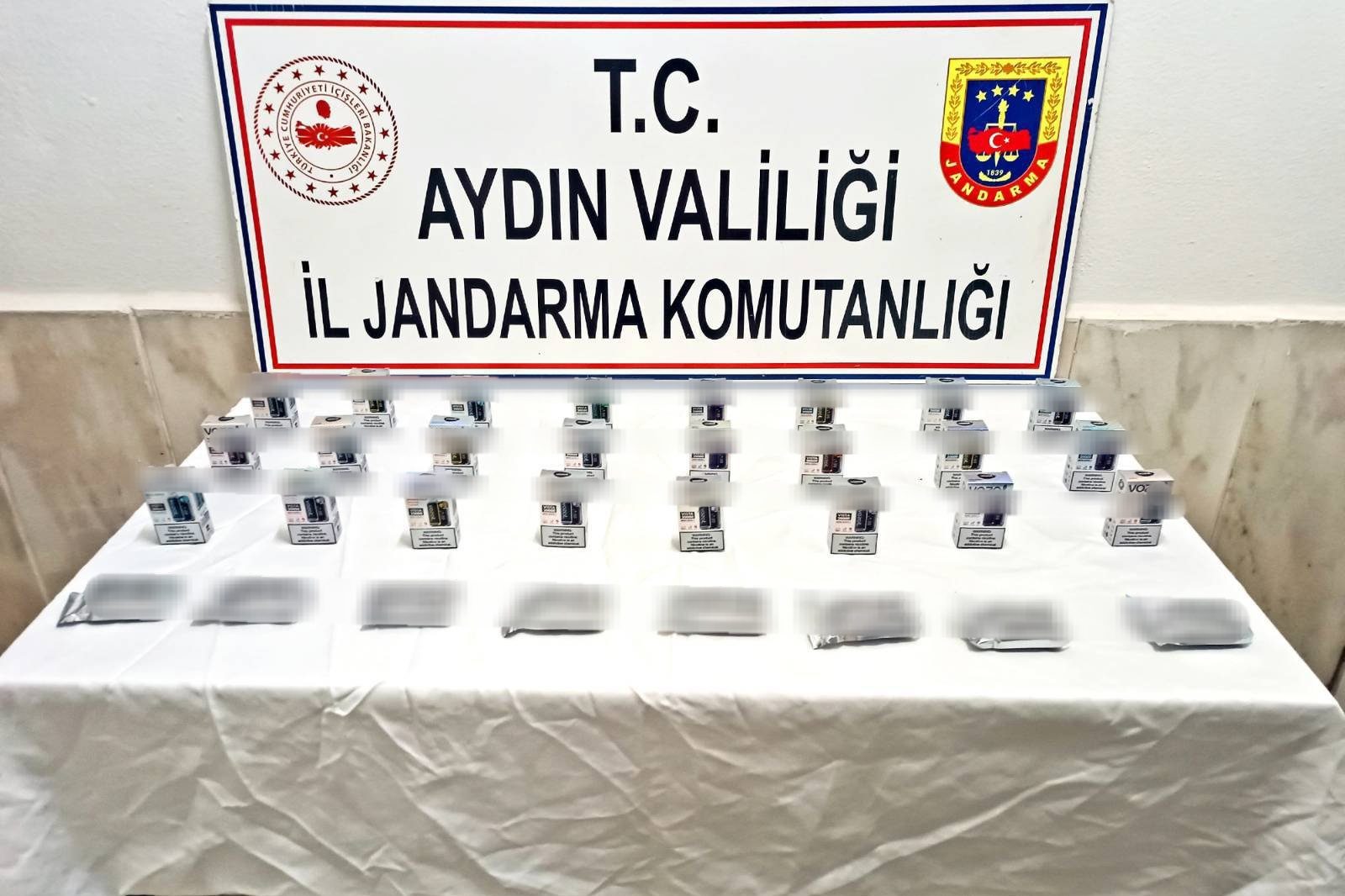 AKBÜK’DE KAÇAK SİGARA ELE GEÇİRİLDİ
