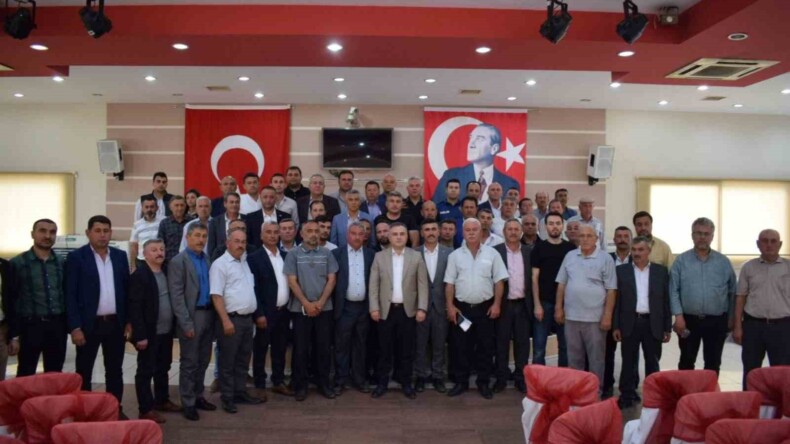 Bozdoğan Kaymakamı Gökçe, muhtarlar ile bir araya geldi