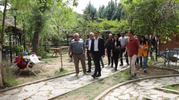 Başkan Arıcı proje alanlarında inceleme yaptı