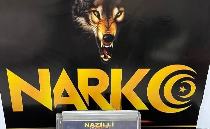 Nazilli’de 1 kilo uyuşturucu madde ele geçirildi