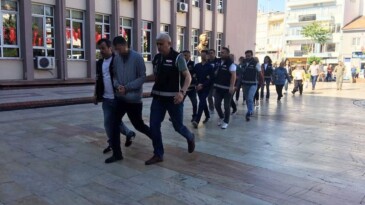 Aydın’da ’KISKAÇ-15’ operasyonu şüphelilerinden 3’ü tutuklandı