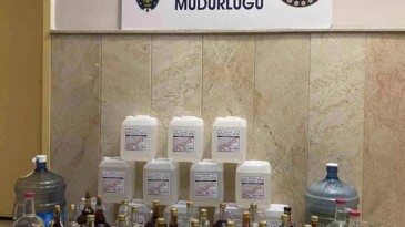 Aydın İncirliova’da 150 Litre Kaçak Alkol Ele Geçirildi