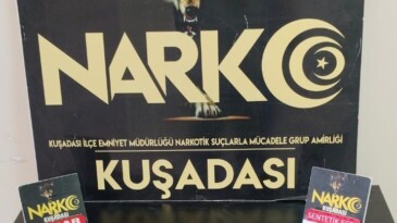 Kuşadası’nda yeşil reçete ile satılan hap ele geçirildi