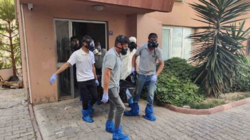 Apartman dairesinden çevreye yayılan kötü koku acı gerçeği ortaya çıkardı