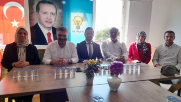 AK Parti ilçe teşkilatında bayramlaşma yapıldı