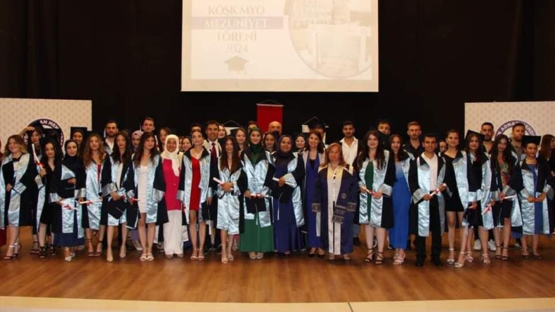 Köşk Meslek Yüksekokulu 10. Dönem Mezuniyet Töreni