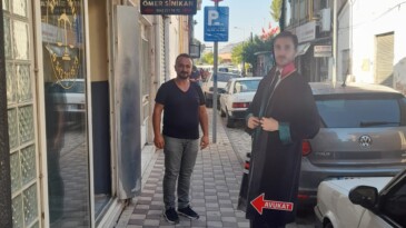 AVUKAT ÖMER SİNİKAN YENİ OFİSİNDE