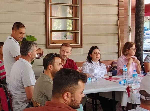 GERMENCİK BOZKÖY’DE ÇİFTÇİLERE EĞİTİM TOPLANTISI