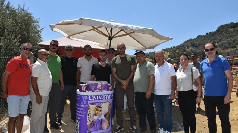 BAŞKAN BURAK ZENCİRCİ’NİN ÇAĞRISIYLA BOĞALAR SMA’LI LİNDA BEBEK İÇİN GÜREŞTİ