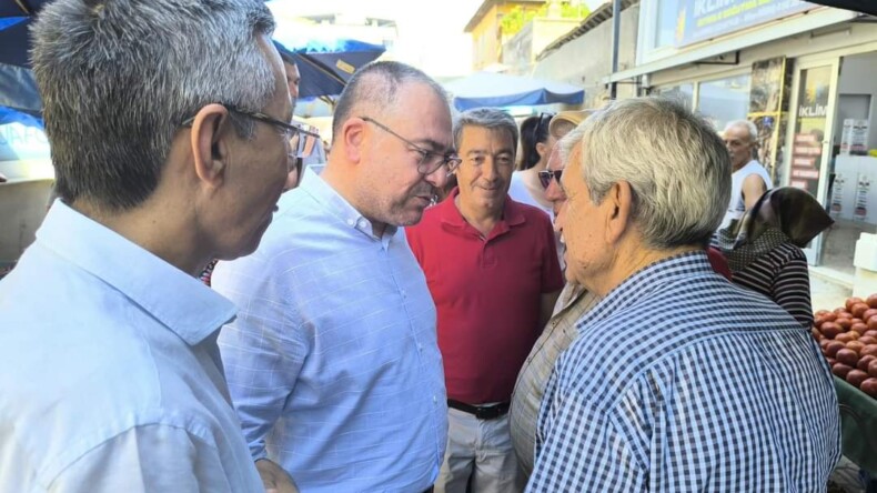 Aydın Milletvekili Karakoz Köşk İlçesinde Çarşı Esnafı Ziyareti Yaptı