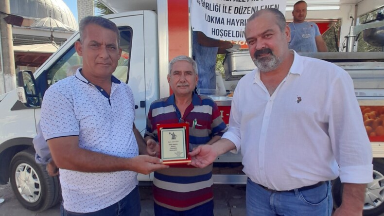 CAFER KÖLE İNCİRLİOVA SANAYİ DE YILIN AHİSİ SEÇİLDİ