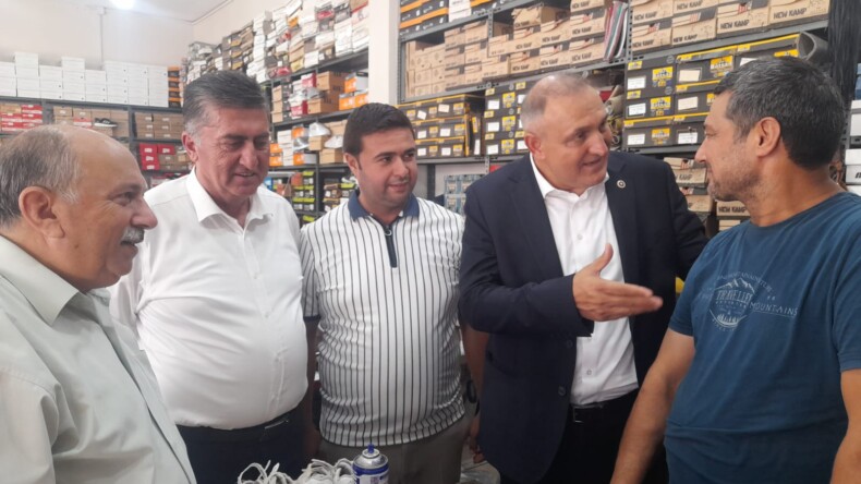 İYİ PARTİLİ KARAKAŞ GÖNÜLLERE DOKUNMAYA DEVAM EDİYOR