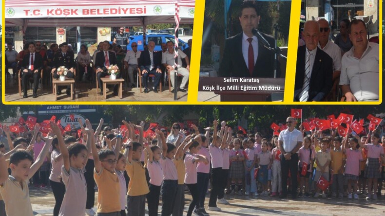 Köşk İlçesinde İlköğretim Haftası Büyük Bir Coşkuyla Kutlandı