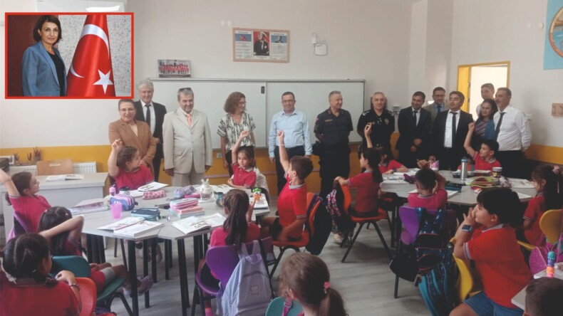 KAYMAKAM CANAN HANÇER BAŞTÜRK , 2024-2025 EĞİTİM ÖĞRETİM YILI İLKÖĞRETİM HAFTASI KUTLAMA PROGRAMINA KATILDI