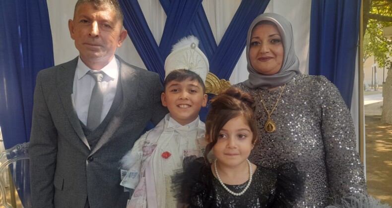 Cengiz ailesinde sünnet mutluluğu