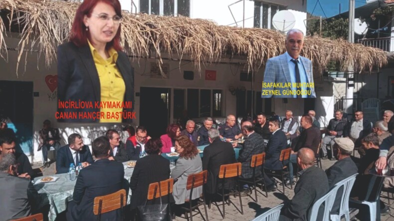 KAYMAKAM BAŞTÜRK İSAFAKILAR MAHALLESİNİ ZİYARET ETTİ