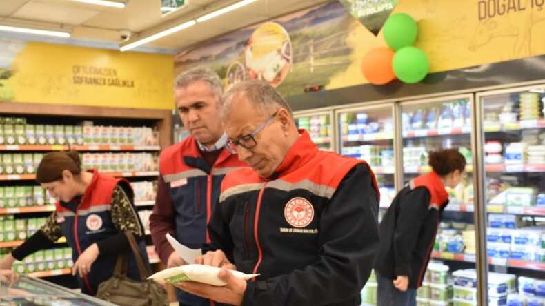 AYDIN’DA GIDA DENETLEMELERİ DEVAM EDİYOR