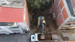 Nazilli’de metruk binaların yıkımı sürüyor