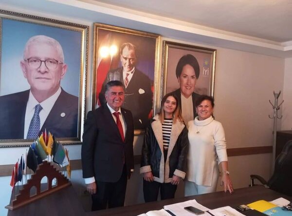 İYİ PARTİ ÇİNE’DE  ÜYE KAYITLARI DEVAM EDİYOR
