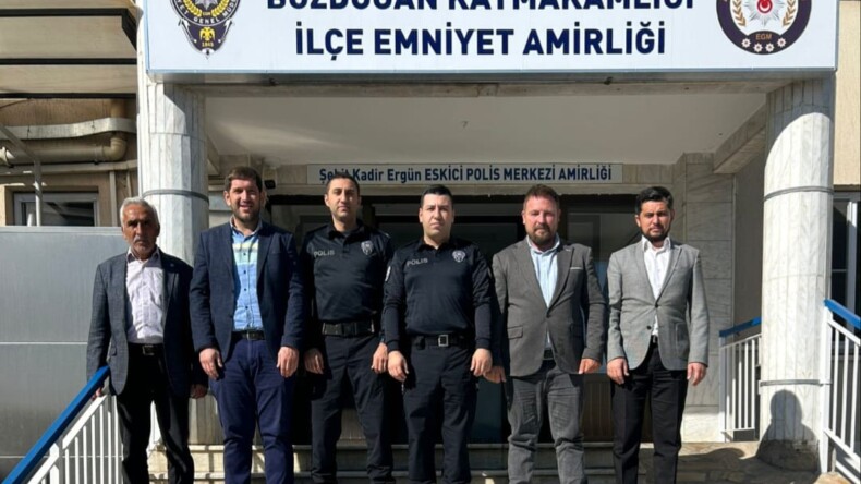Başkan Şengöz’den İlçe Emniyet Müdürlüğü’ne Teşekkür Ziyareti