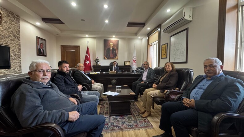 İYİ Parti’li Şengöz’den Yeni Kaymakam Polat’a Ziyaret