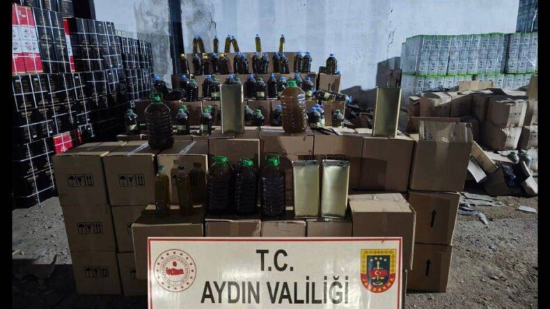YİNE SAHTE ZEYTİNYAĞI OPERASYONU