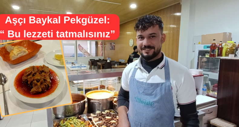 Kış aylarının sevilen lezzeti.  Baykal Usta anlattı.