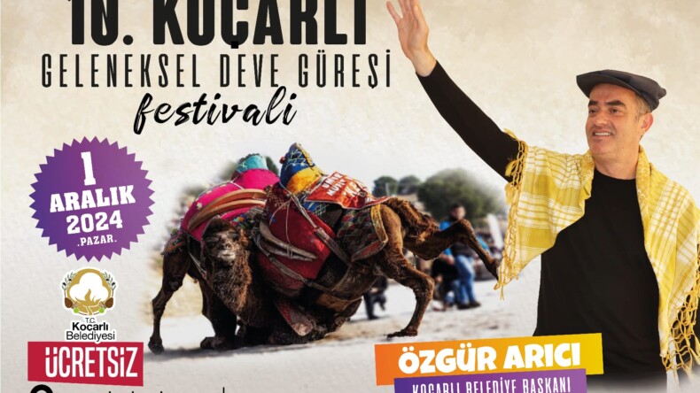 Koçarlı 10. Geleneksel Deve Güreşi Festivali İçin Geri Sayım Başladı