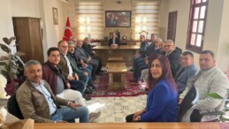 GERMENCİK’Lİ MUHTARLAR’DAN KAYMAKAM SULTAN DOĞRU’YA ZİYARET