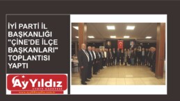 İYİ PARTİ ÇİNE’DE GÖVDE GÖSTERİSİ YAPTI