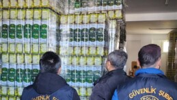 Aydın’da 3,5 ton tağşişli zeytinyağı bulundu