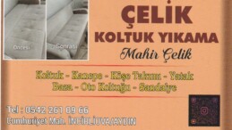 ÇELİK KOLTUK YIKAMADA YENİ YIL İNDİRİMİ
