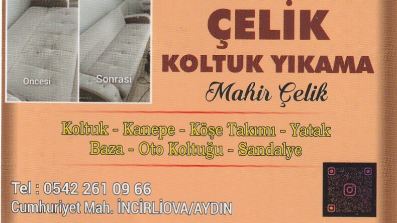 ÇELİK KOLTUK YIKAMADA YENİ YIL İNDİRİMİ