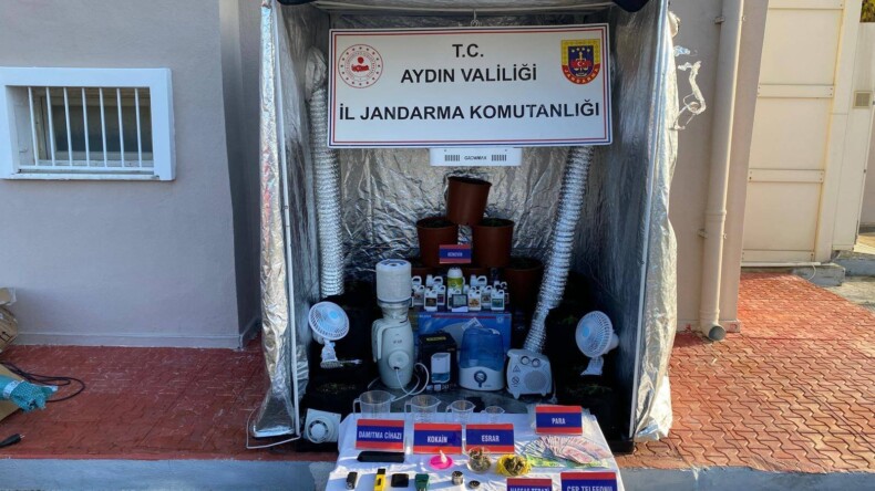 JANDARMA AYDIN’DA UYUŞTURUCUYA  GÖZ AÇTIRMIYOR