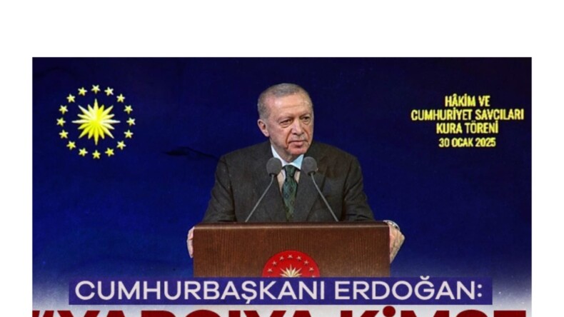 Cumhurbaşkanı Erdoğan: Yargıya kimse ayar veremez
