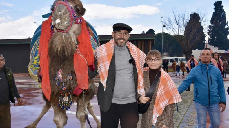 PANAYIR GERMENCİK İLÇESİNE RENK KATTI