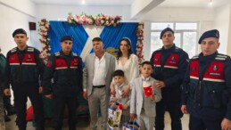 KÖŞK’TE JANDARMA SÜNNET DÜĞÜNÜNE KATILDI