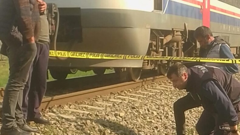 GERMENCİK TE TREN KAZASI